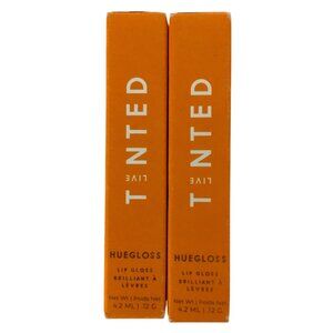 Live Tinted Huegloss Lip Gloss Set Of 2 BRAVE 4.2 ml / .12 fl oz